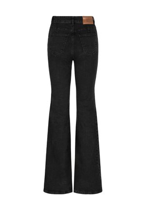BIZUU, BELINNA - Flared Jeans - black