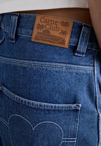 Carne Bollente AND SEXY UNISEX - Denim shorts - blue