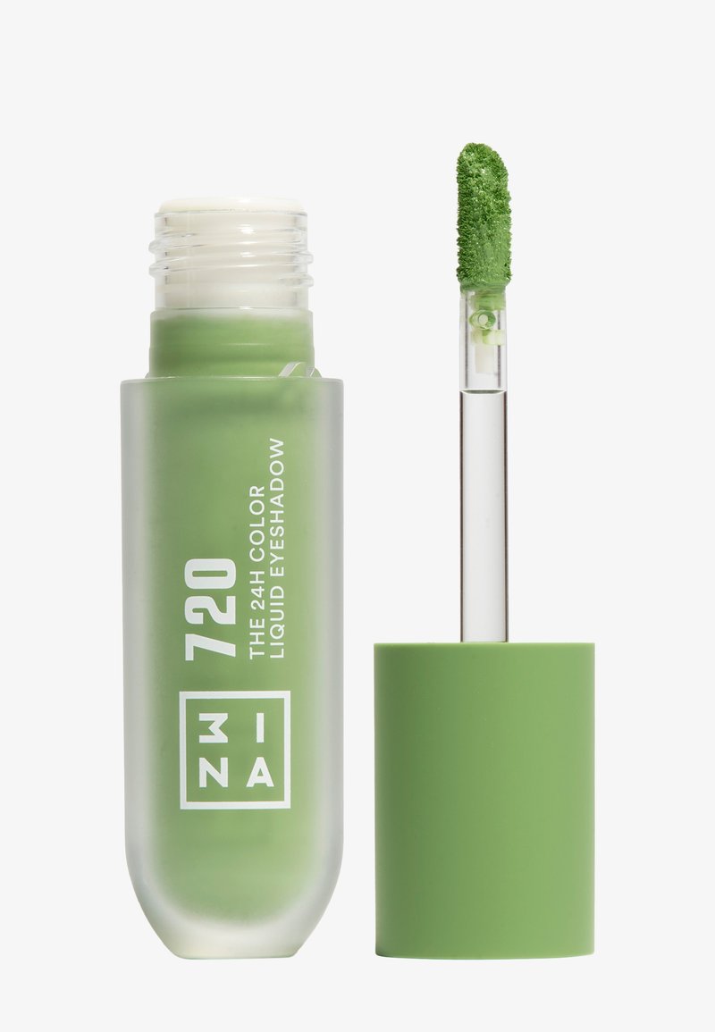 3ina - THE 24H COLOR LIQUID EYESHADOW - Oogschaduw - 720 matcha green, Vergroten