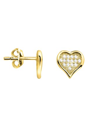 HEART - Øreringe - gold coloured