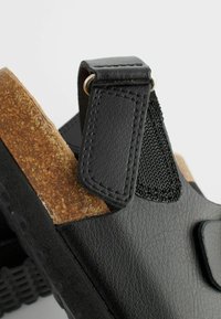 Next TWO  - Sandále - black leather