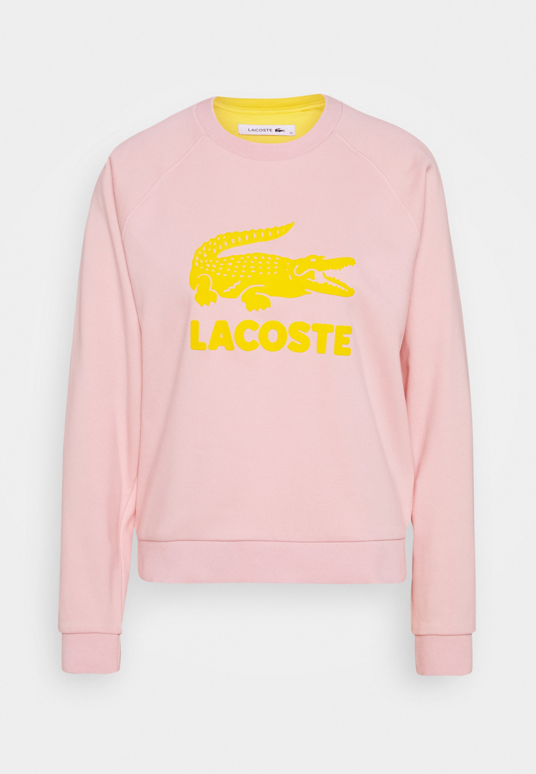 lacoste sweatshirt pink