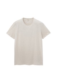 IKKS ROUND NECK WITH SHORT SLEEVES - T-Shirt basic - ecru