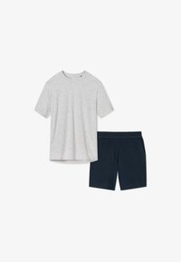Selected, dunkelblau   grau