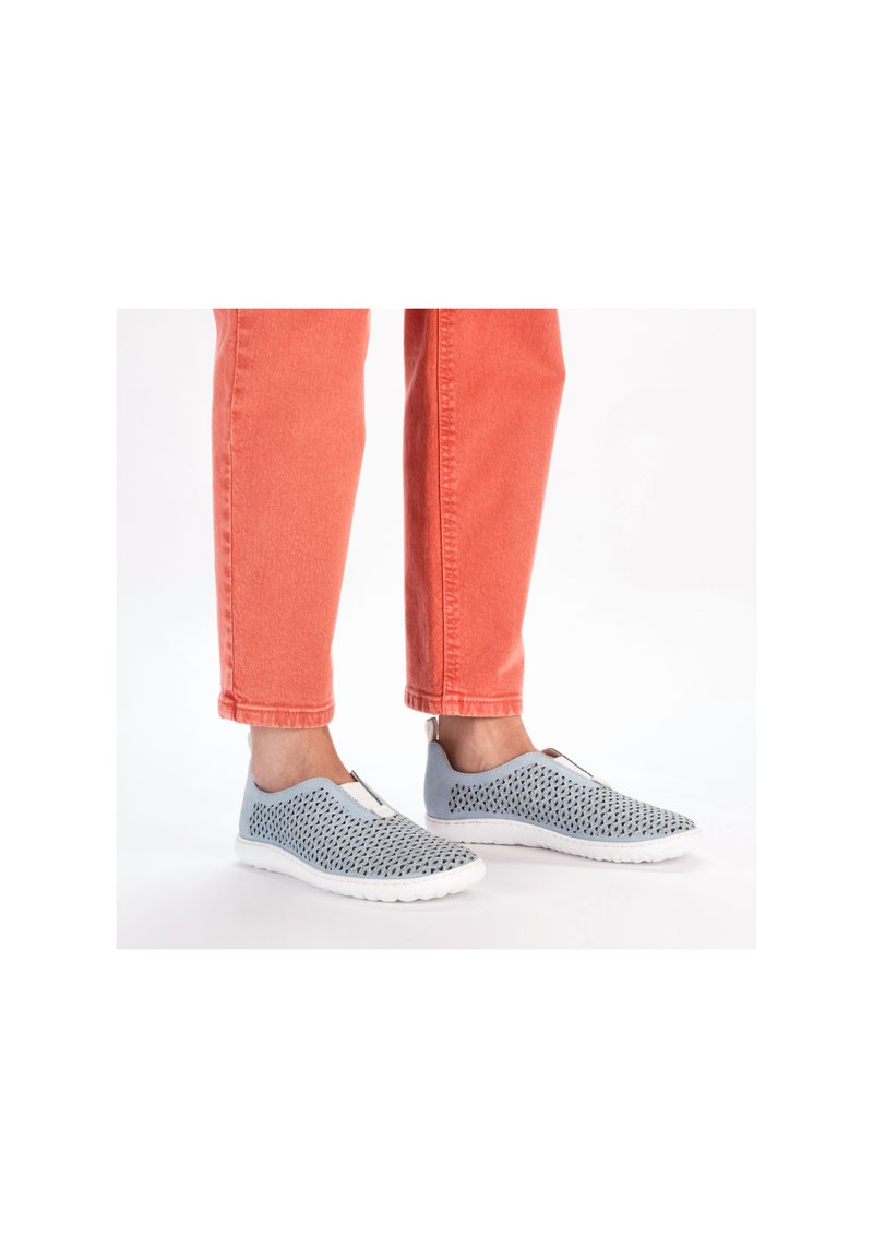 rieker blue trainers