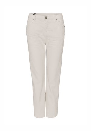 Džíny Straight Fit - white