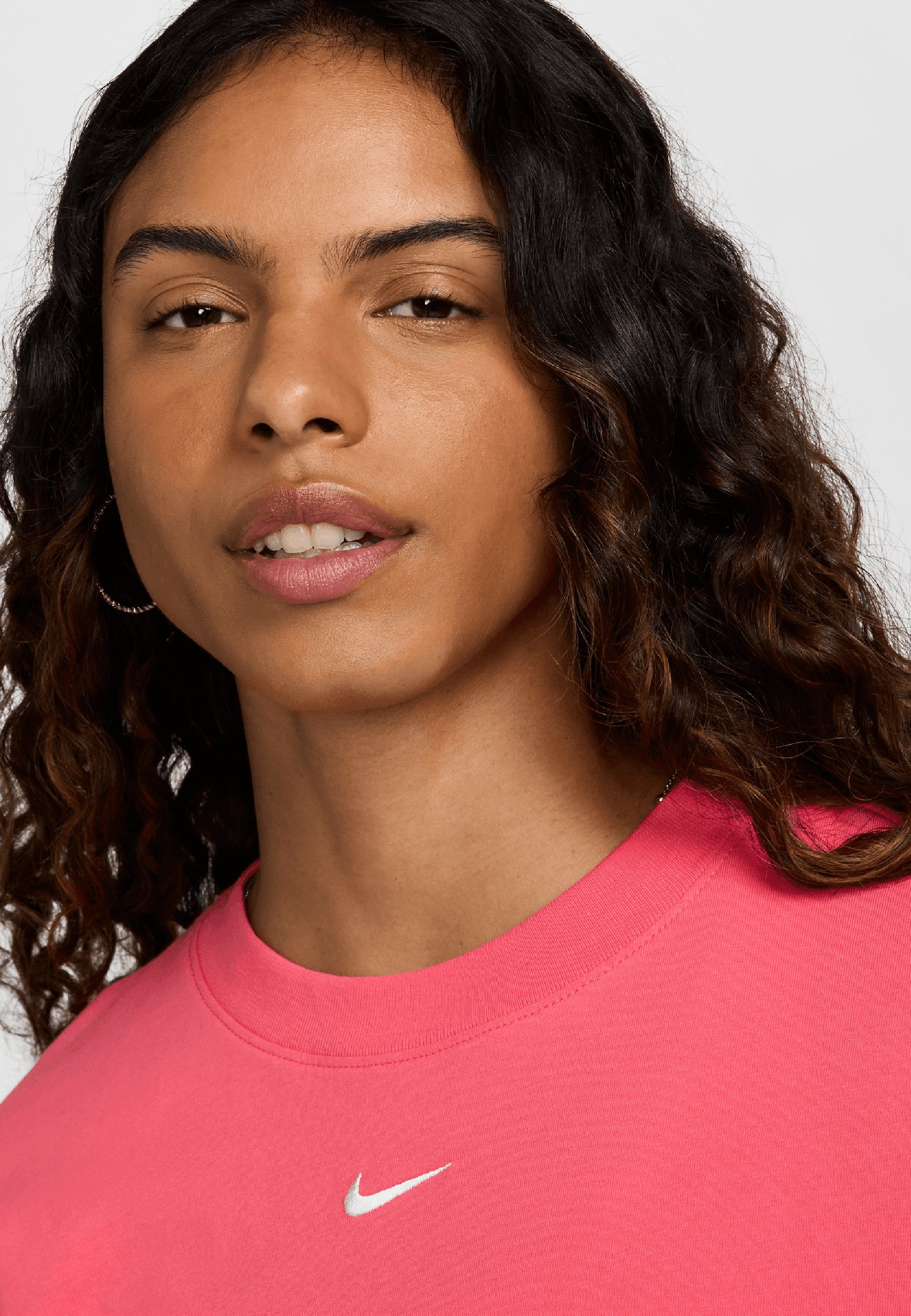 asos nike pink dress