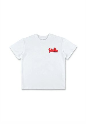 T-shirt print - white