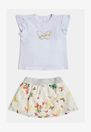 SET - Print T-shirt - mehrfarbig/weiß