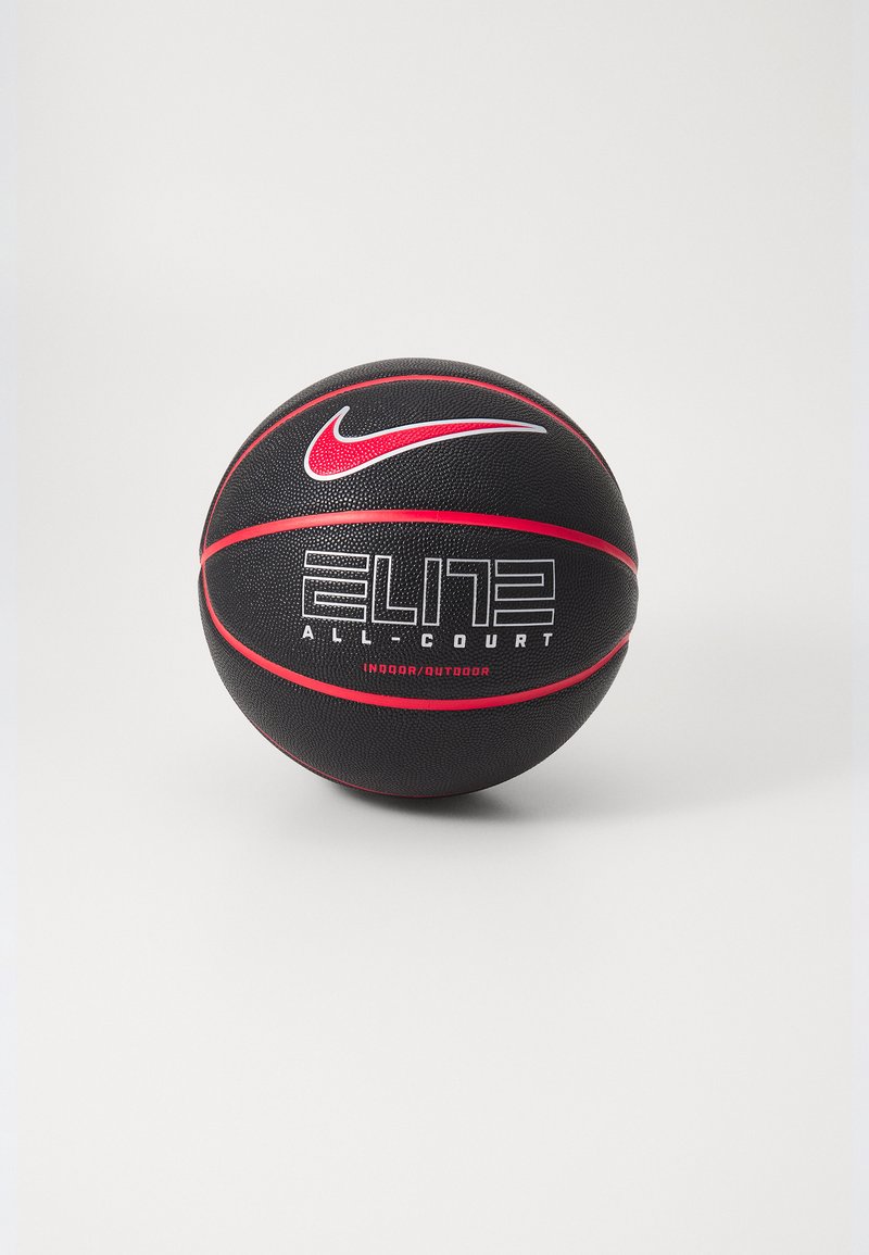 Nike Performance ELITE ALL COURT DEFLATED UNISEX - Košarka - black/university red/metallic silver