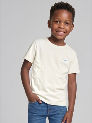 TOM TAILOR, Camiseta básica - wool white