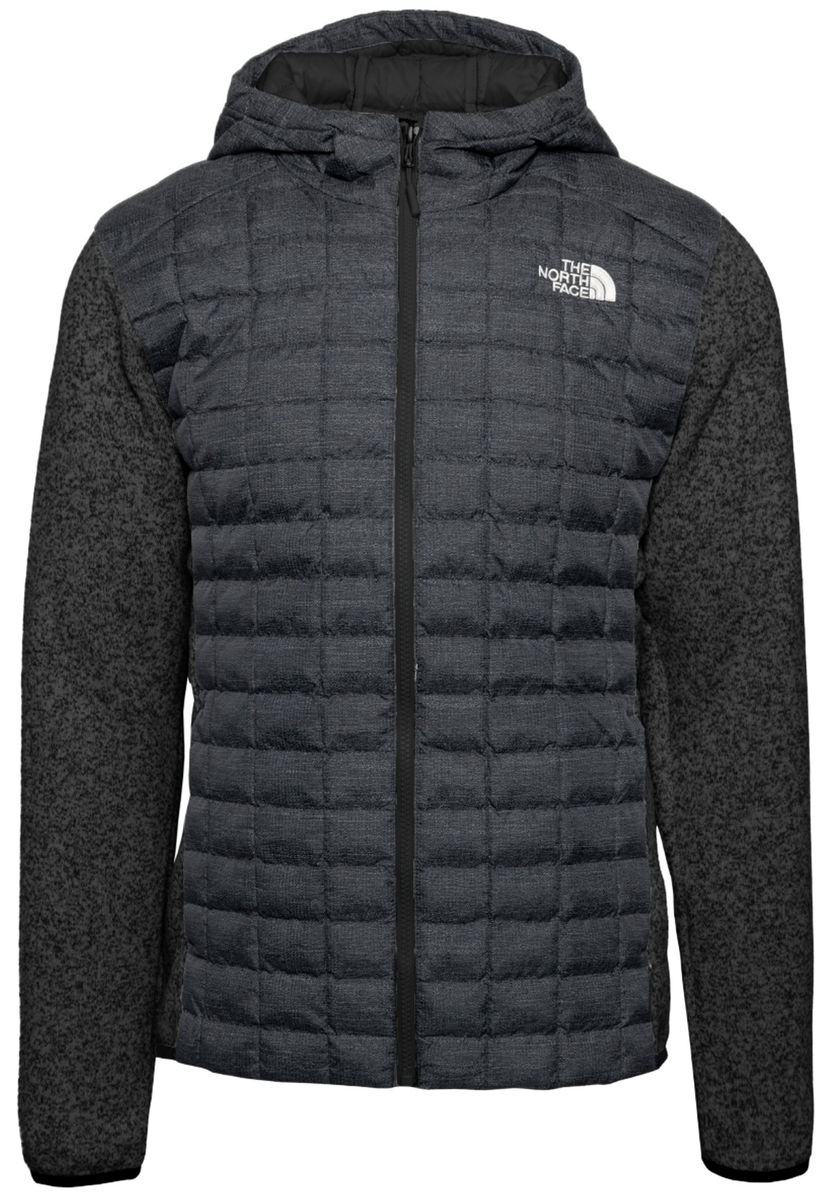 the north face dark grey heather