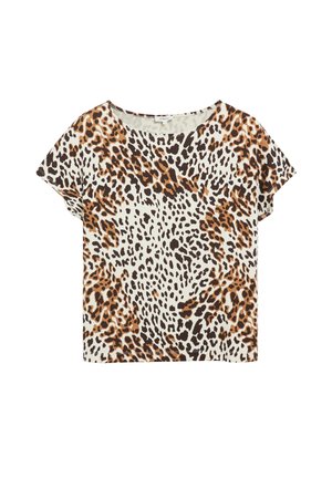 s.Oliver, T-SHIRT - T-shirt imprimé - creme