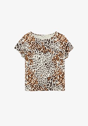 s.Oliver, T-SHIRT - T-shirt imprimé - creme