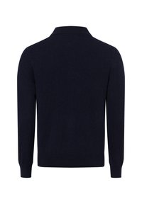 Andrew James ANDREW JAMES PURE CASHMERE PULLOVER - Poloshirt - marine