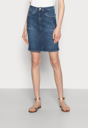 Cream Jupe en jean - blue denim