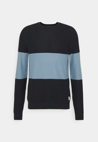 Não selecionado, navy blazer