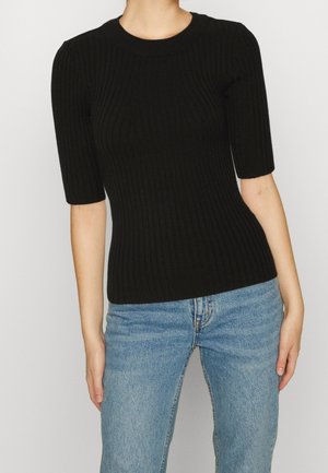 Jednoduché tričko - black