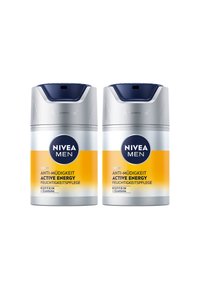 NIVEA MEN 2ER SET ACTIVE ENERGY FEUCHTIGKEITSPFLEGE, 2 X 50 ML - Feuchtigkeitspflege - transparent