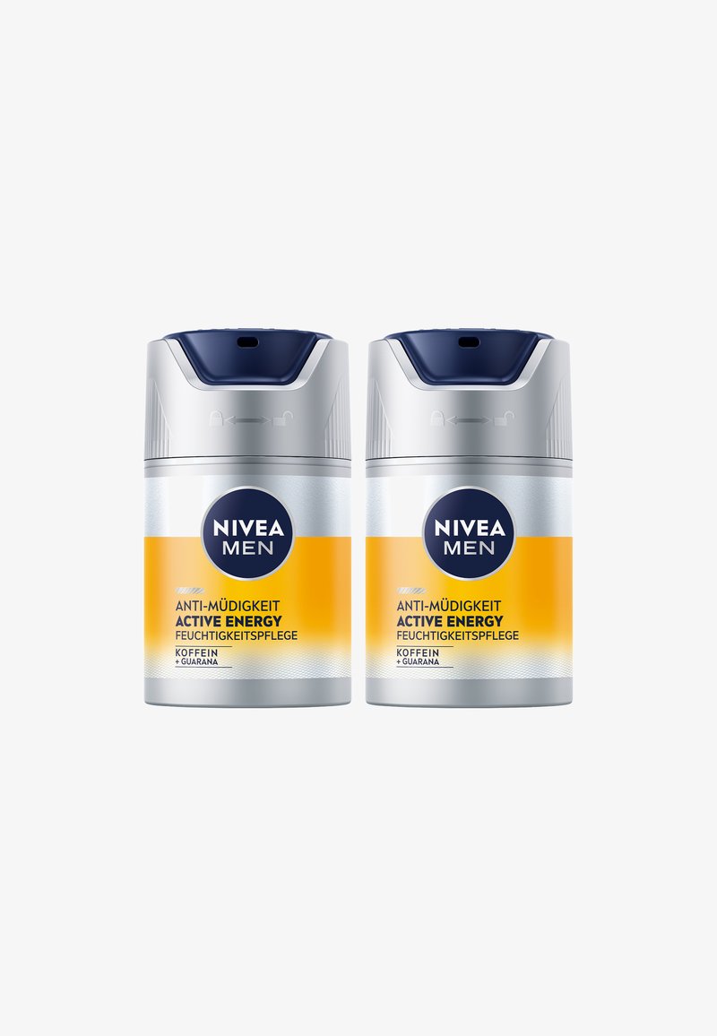 NIVEA MEN 2ER SET ACTIVE ENERGY FEUCHTIGKEITSPFLEGE, 2 X 50 ML - Moisturiser - transparent