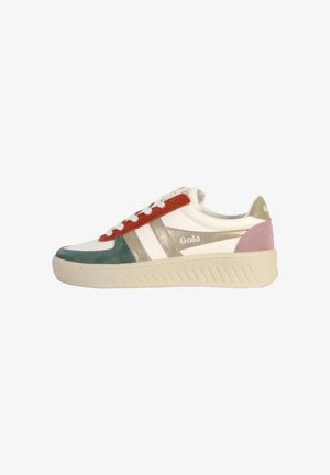 Gola GRANDSLAM QUADRANT - Trainers - blanc cassé sage or rose