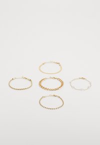 Pieces PCRAJA BRACELET 5 PACK - Armband - gold-coloured