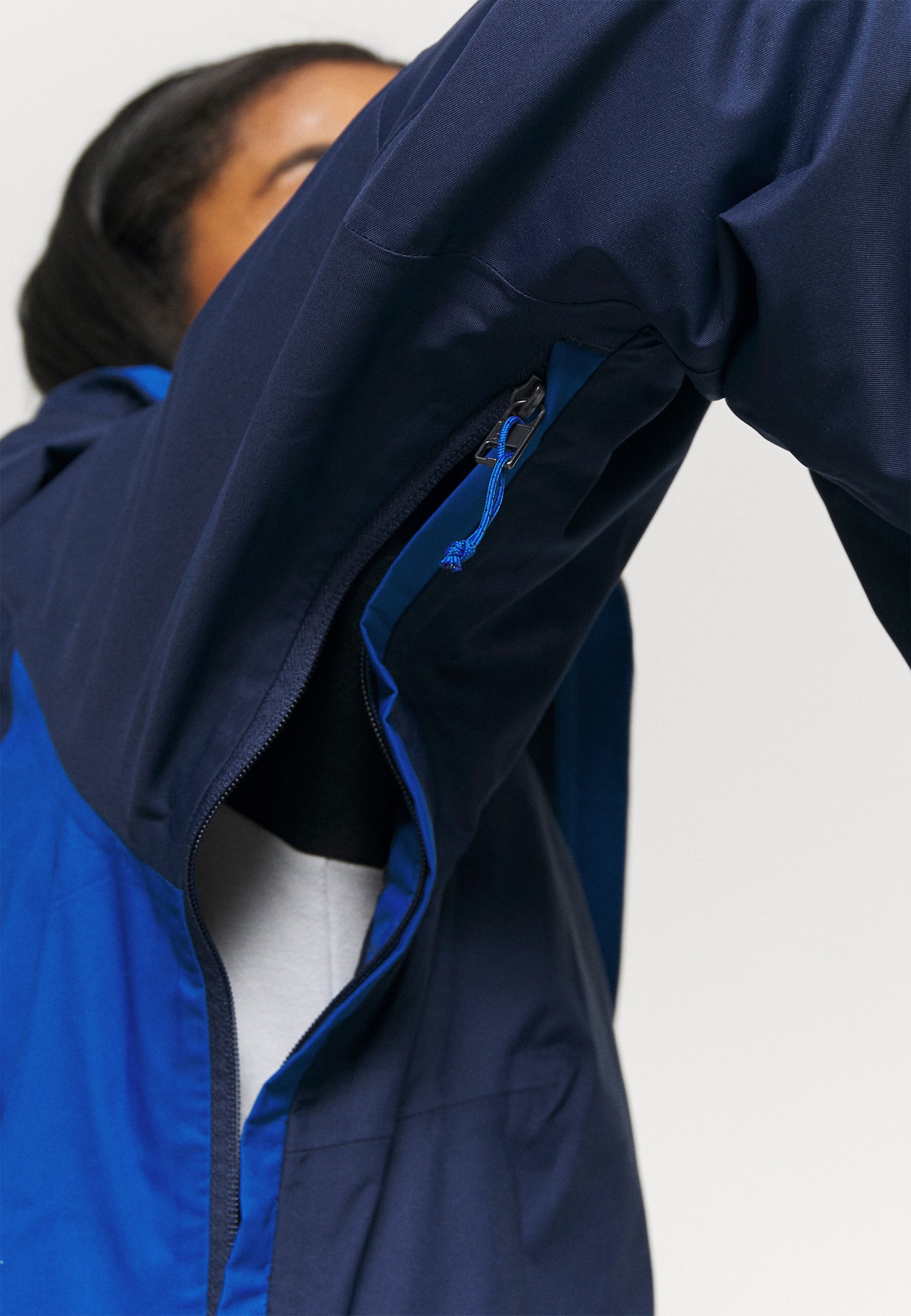 patagonia snowbelle 3 in 1 smolder blue