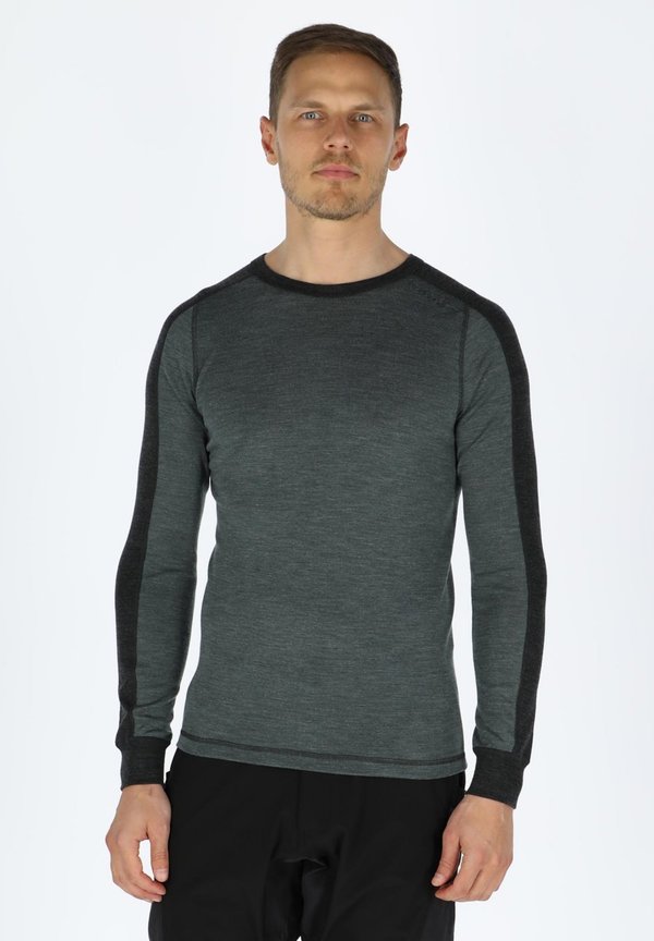 HIMALAYA - Unterhemd/-shirt - olive melange charcoal melange