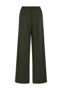 VILA VIVARONE WIDE - Bukse - kombu green