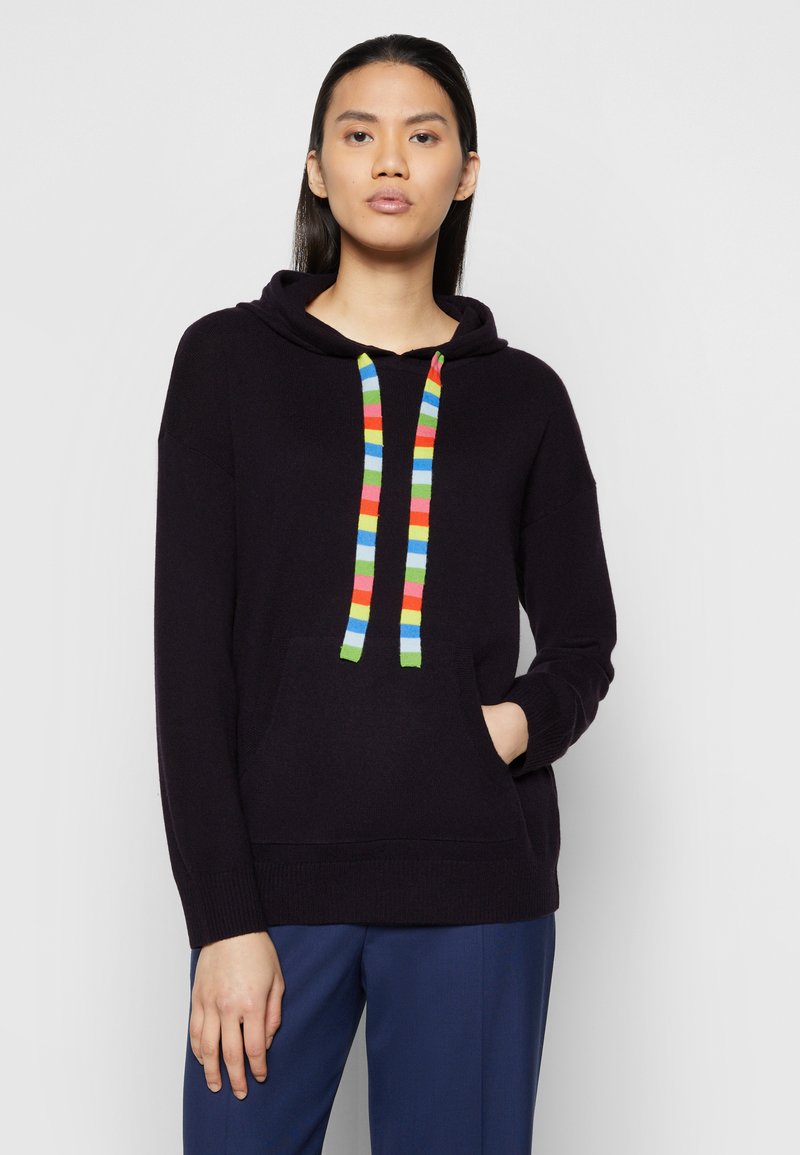 Damen Sweatshirts | CHINTI & PARKER RAINBOW DRAWSTRING HOODIE Strickpullover navy/multi/dunkelblau - HW13464 Damen Sweatshirts | CHINTI & PARKER RAINBOW DRAWSTRING HOODIE Strickpullover navy/multi/dunkelblau - HW13464