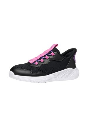 BASKET BASSE À SPRINTYE FAST - Sneakers - noir/fuschia