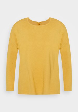 Long sleeved top - dark yellow