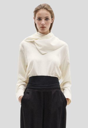 LOOSE-FITTING - LIMITED EDITION  - Long sleeved top - white