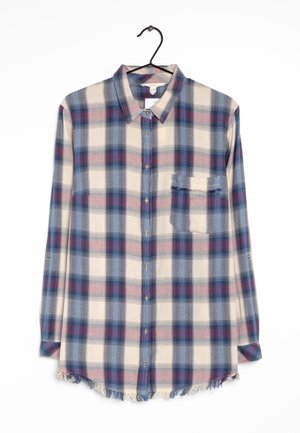 Button-down blouse - blue