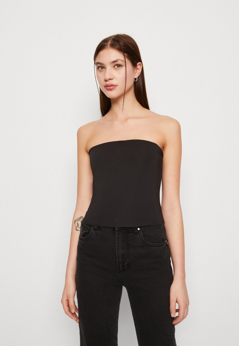 Cotton On SCULPTED TUBE Top black/schwarz Zalando.at