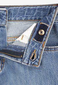 Abercrombie & Fitch HIGH RISE ULTRA WIDE LEG - Vaqueros rectos - twilight