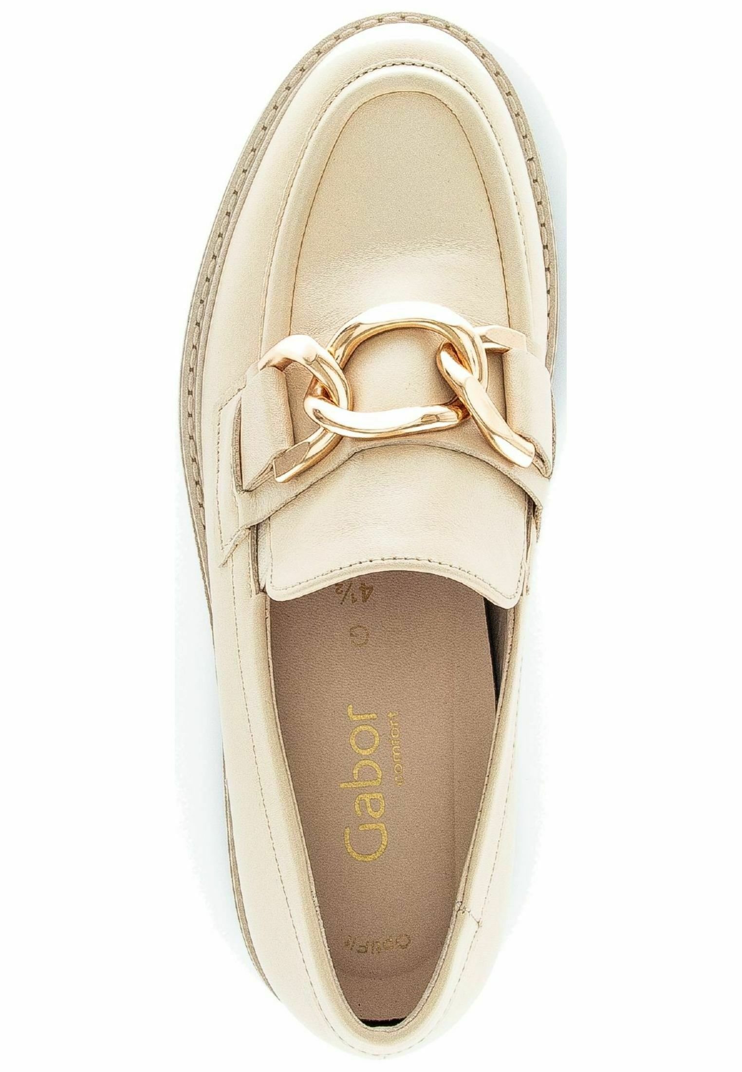 Gabor Instappers - panna gold/beige - Zalando.nl