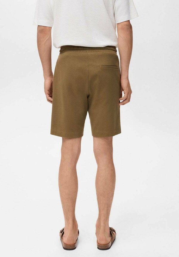 WITH DRAWSTRING - Shorts - khaki3