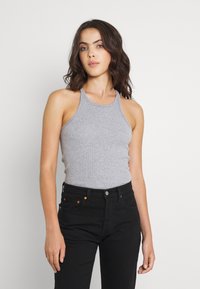 Levi's® HIGH NECK TANK - Top - starstruck heather grey