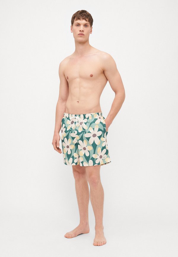 TEA DAISY TRIP FLORAL PRINTED SWIM TRUNKS - Swimming shorts4