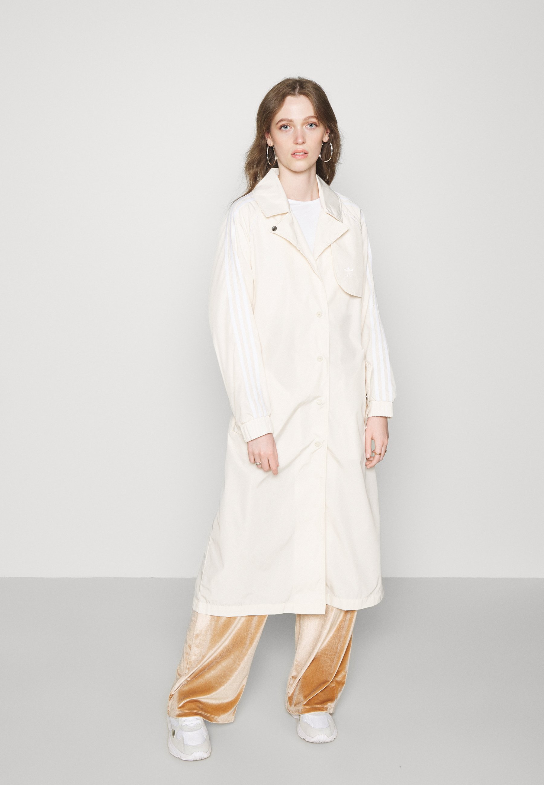 longline black denim jacket