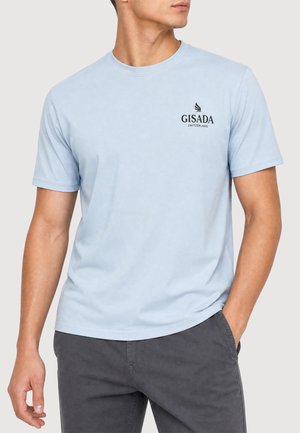 Gisada, T-Shirt print - ice blue