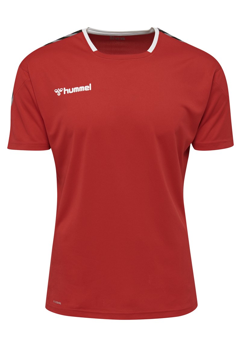 Herren Shirts | Hummel T-Shirt print true red/pink - DB70745 Herren Shirts | Hummel T-Shirt print true red/pink - DB70745