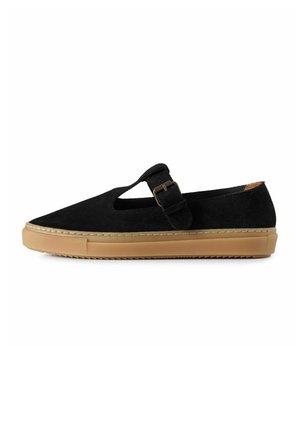 Ballerine con cinturino - black
