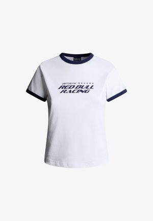 Red Bull Racing x Pepe Jeans, BLOCK BABY TEE - Тениска с щампа - white
