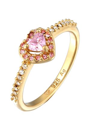 SPARKLING HEART - Ohrringe - gold-coloured
