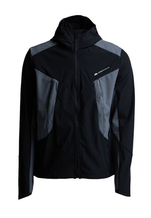 Monterrain, DYNAMIC 2.0 WOVEN HOODY - Veste mi-saison - jet black iron gate