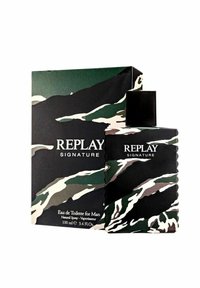 Replay Fragrances - GIFTSET REPLAY SIGNATURE MAN EDT 100ML + POCHETTE - Eau de toilette - black Miniatyrbild 1