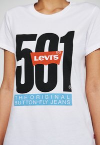 Levi's® LSE THE PERFECT TEE - T-shirt estampada - white