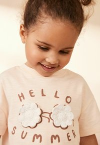 Next Triko s potiskem - beige